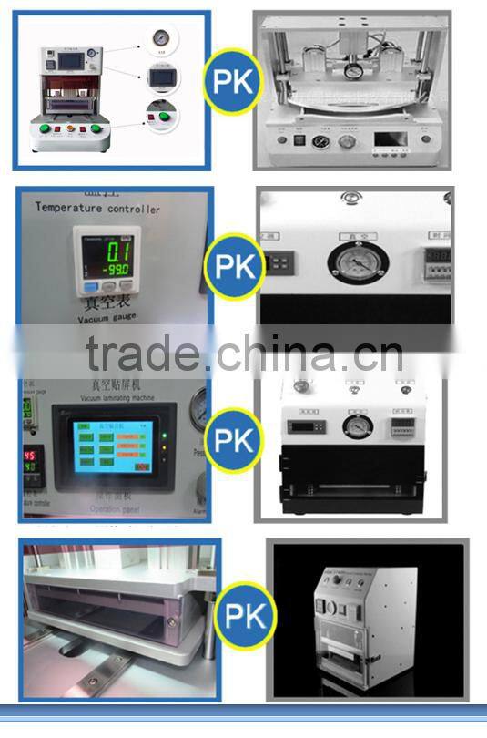 high precision vacuum oca lamination machine for Samsung s6 edge S7 front glass replace