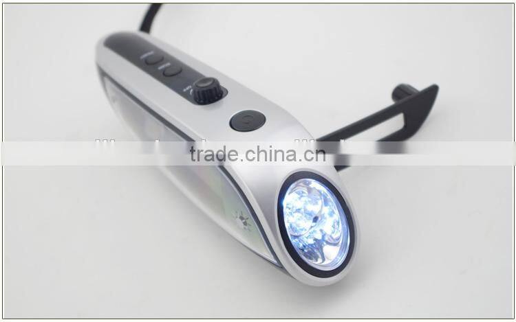 5 PCS ABS li-cell battery solar torch lamp