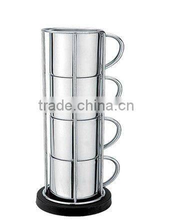 160Z Plastic thermal custom camping auto mug with printed advertisement