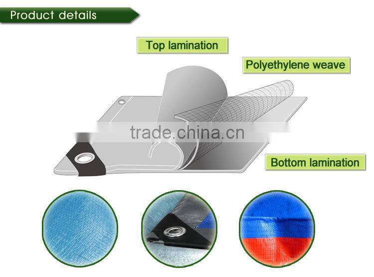 Polyethylene Weave laminated PE both sides heated seal with PP/PE cord