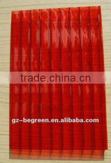 China Recycle PC Polycarbonate hollow sheet