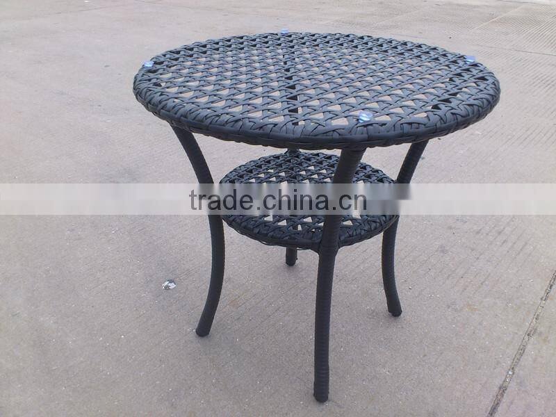 A - outdoor rattan coffee leisure chair and side table 8030+2035