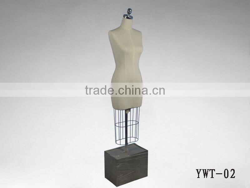 cheap dress form half body torso female mannequins for dressmaker dispaly
