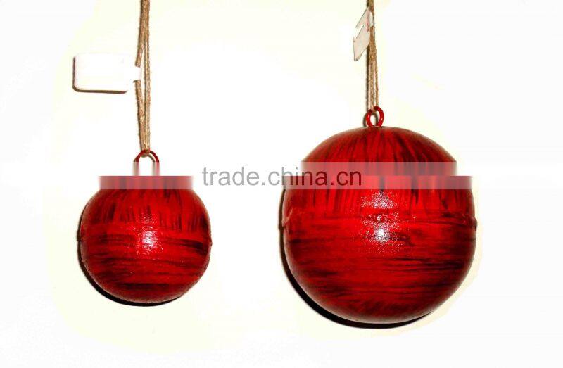 Handmade beautiful christmas decoration beautiful hanging heart