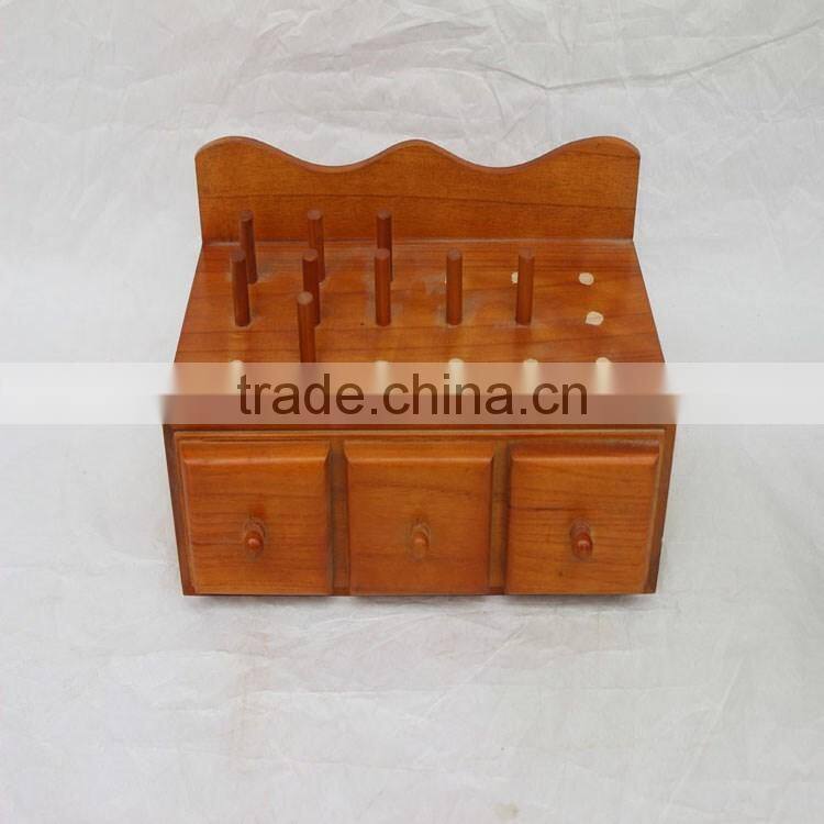 Wardrobe Soft Close Pull Out pine wooden Jewelry Drawer
