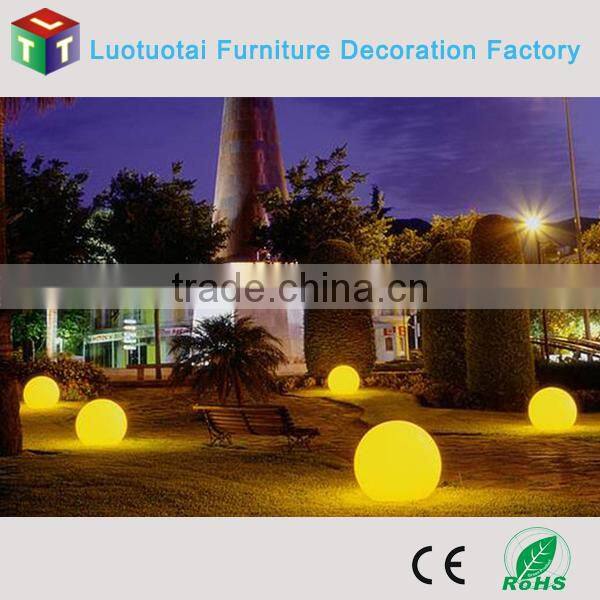 mood light led ball /wireless remote control RGBW color change led ball