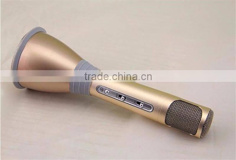 High quality mini portable wireless bluetooth microphone karaoke microphone K068 KTV Portable Karaoke Mini Microphone