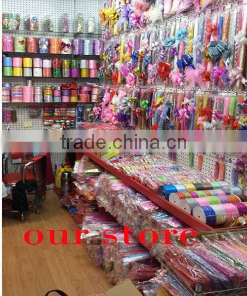 25MM Fashion Handmade Ribbon Flower For Christmas