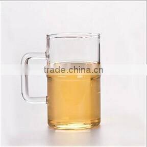 Haonai top quality tea glass mug whith teapot available ,drinking glass mug,coffee glass mug
