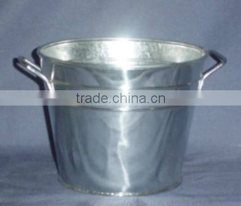Galvanized Bucket with Handles