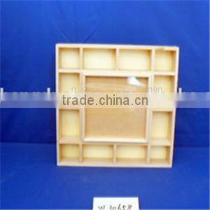 unfinished handmade MDF wooden photo frames new model wholesale