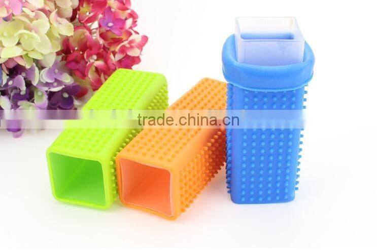 CY064 Pet Comb Mucous Wool Implement Silicone Brush Cat and Dog Fur Cleaner Pets Hair Comb