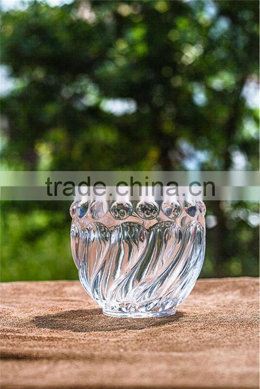 Glass Candelabra,Glass Candle Holder