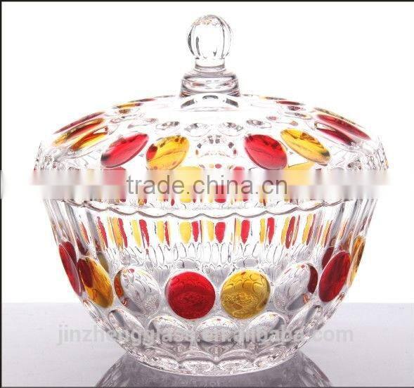 Hand Press pineapple glass jar