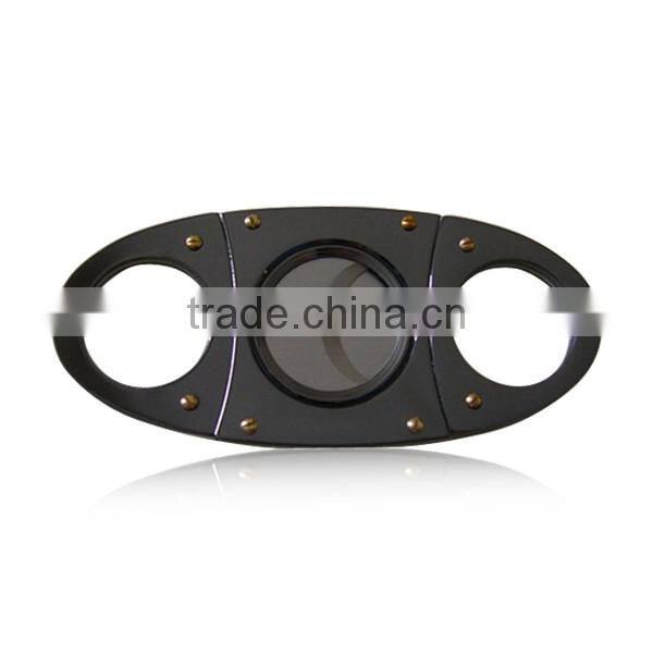 Promotional Gift Cigar Cutter Custom Logo Stainless steel Cigar Knife