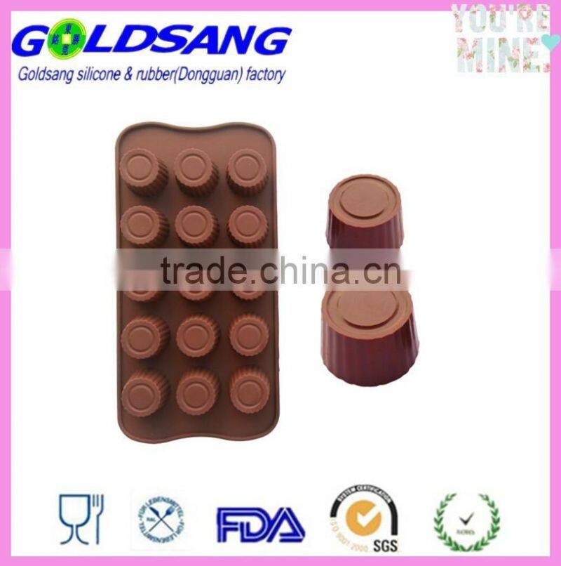 FDA grade Chocolate Cake Decorating Silicone Molds Candy Tools