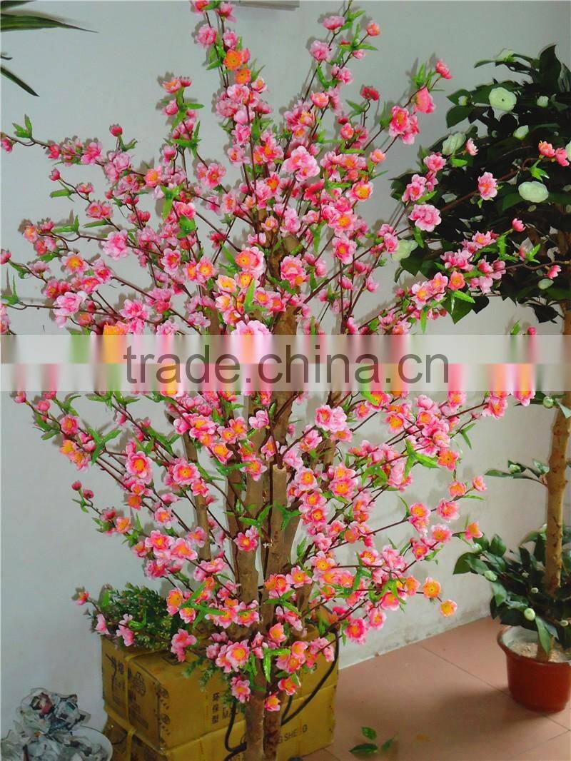 300cm height artificial christmas cheap pe wedding peach blossom tree EP08 0401