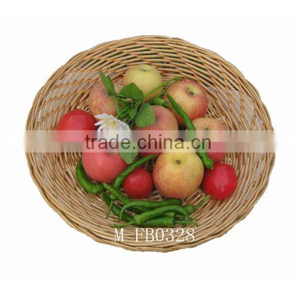 cheap wicker fruit basket / wicker bread basket (factory supplier)