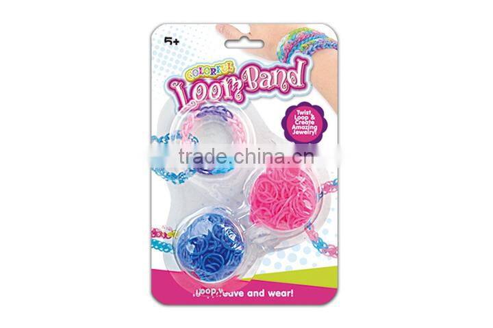 new baby assembly play fun rubber fashion diy loom bands with HR4040