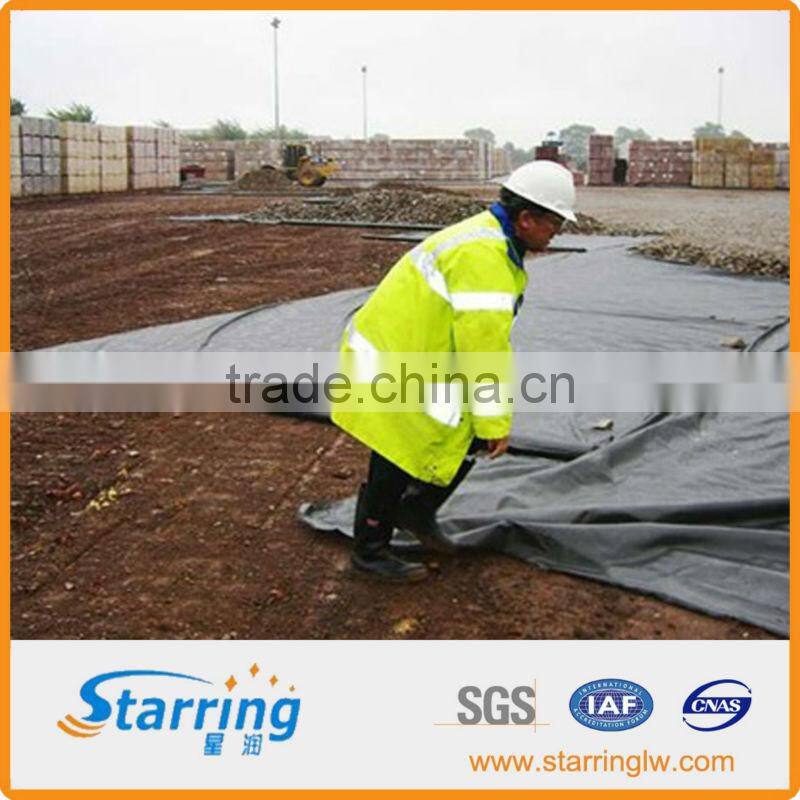 Geotextile filter fabric for highway
