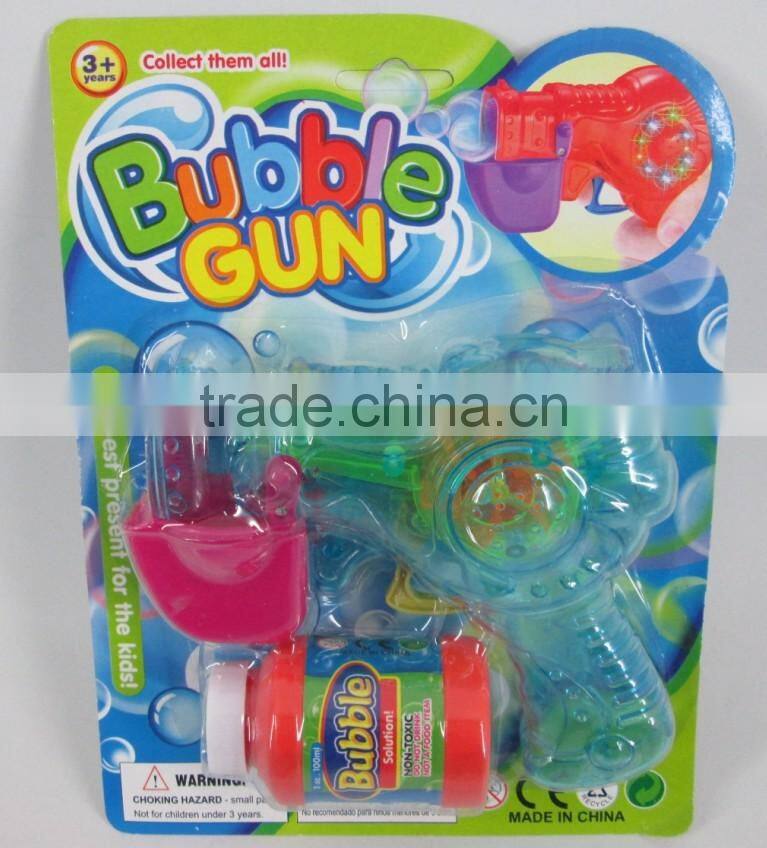 friction flashing bubble gun/ bubble toys/ bubble game
