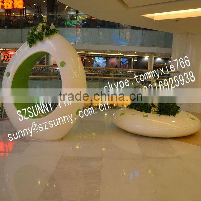 Big chair decoration