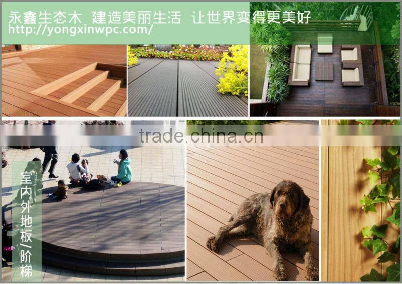 Rainbow wpc Manufacturer good price wood plastic composite floor joist