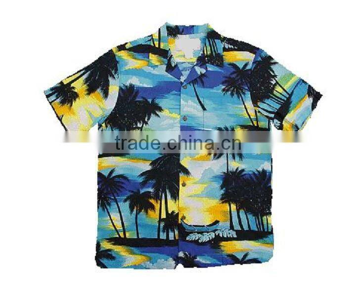 2012 hawaiian short sleeve fashion shirts