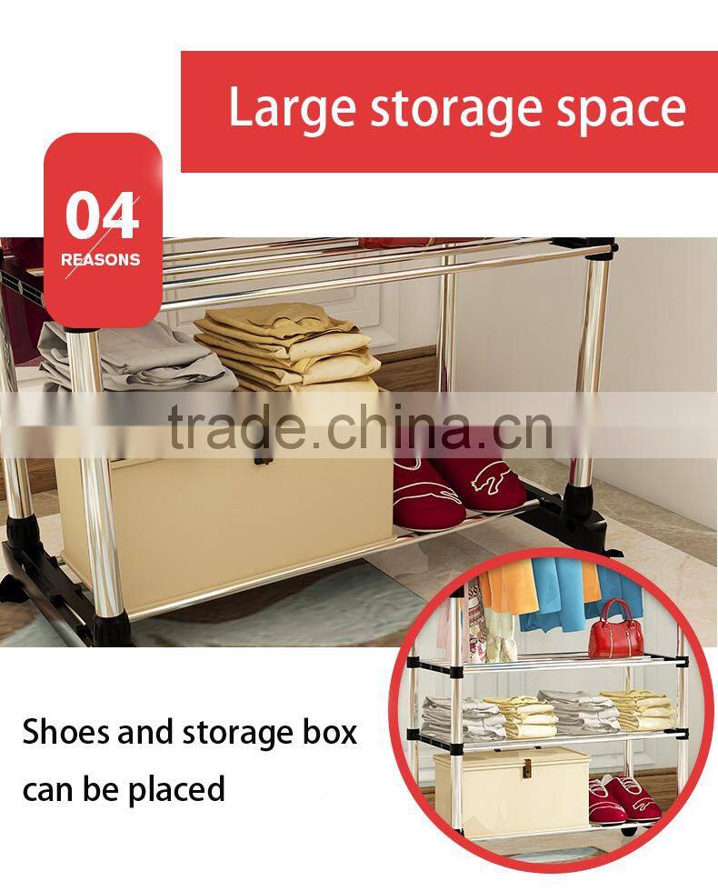 retail hanging clothes display racks