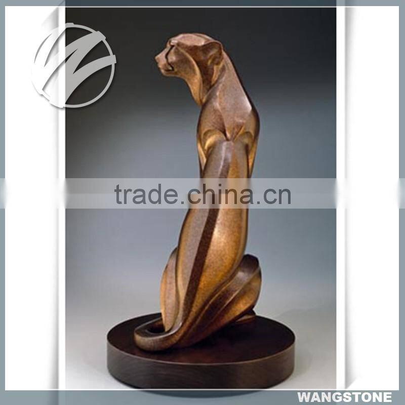 Factory custom casting metal animal statues for sale