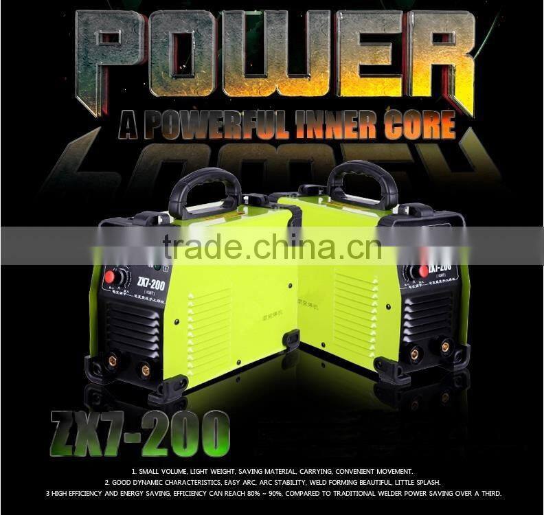 China factory low price portable ac tig zx7-160 inverter welder machine