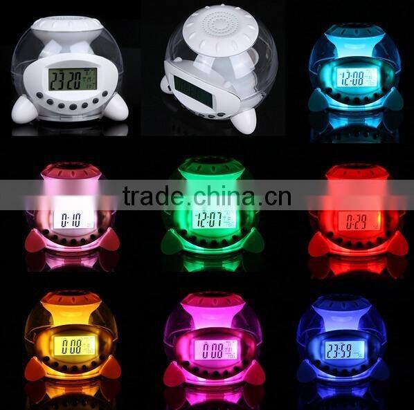 6 Color Natural Sound Calendar Thermometer Countdown clock