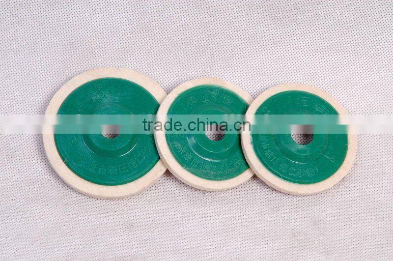 Wool wheel,wool disc for metal/stainless steel