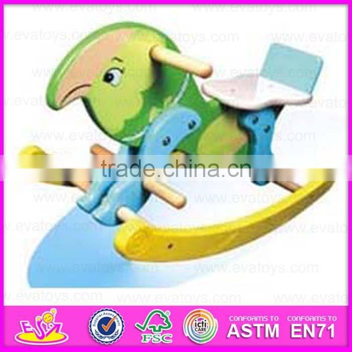 2015 Excellent wooden toy kids rocking horse,Lowest Price wooden rocking horse,intelligence spring rocking horse toy WJY-8106