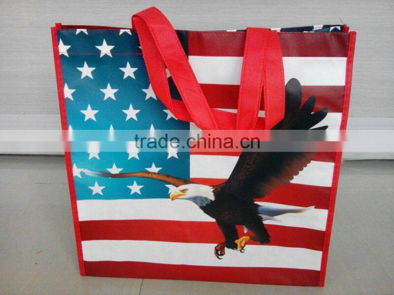 High Quality Laminated Non Woven/ TNT Snow Boots High Heeled Shoes Packing Bag