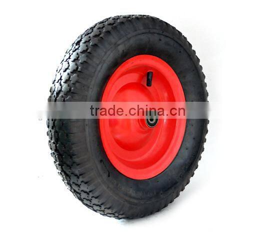 16"x4.00-8 rubber grinding wheel