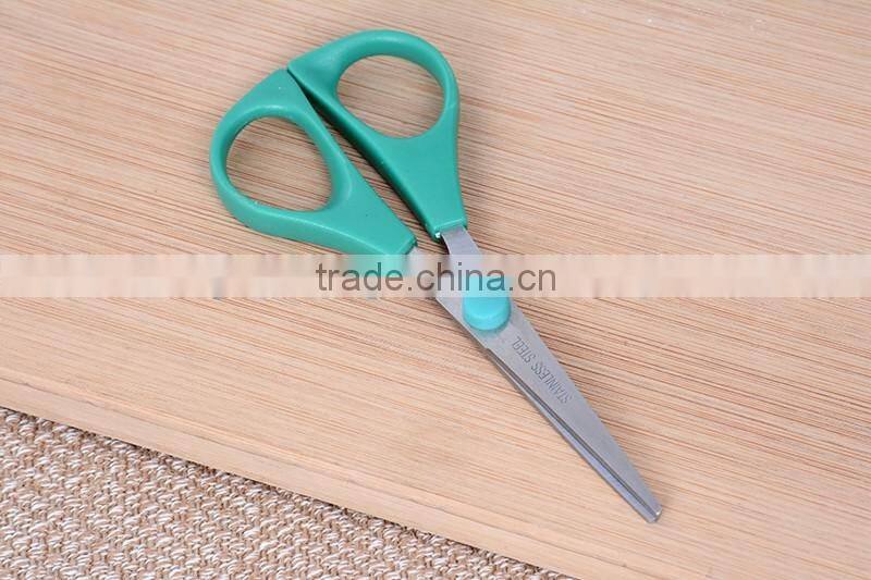 Fashion High Quality Student Scissors Plastic Handle Office Scissors