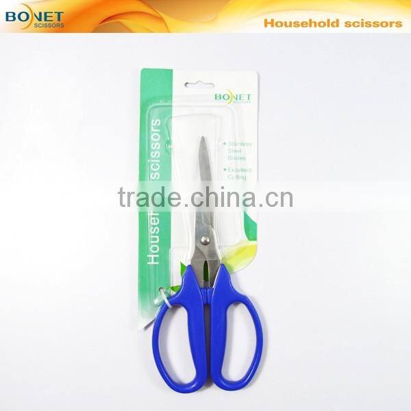 S39035 FDA qualified 7-1/2" blue PP handle best selling scissors