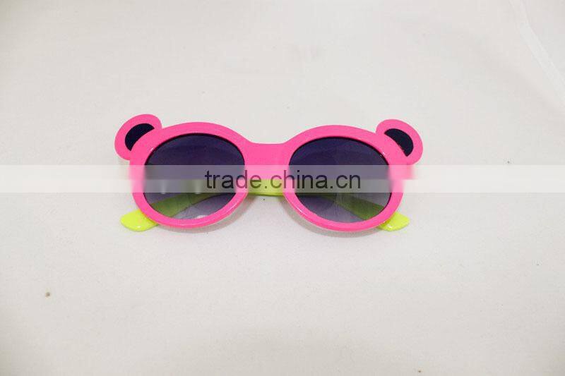 Cute Panda-Shape Glasses Kids Sun Glasses Fashionable Plastic Sunglasses