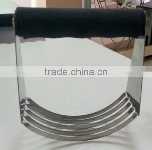 Luxury stainless steel pastry round dough scraper cutter and mix blender sets