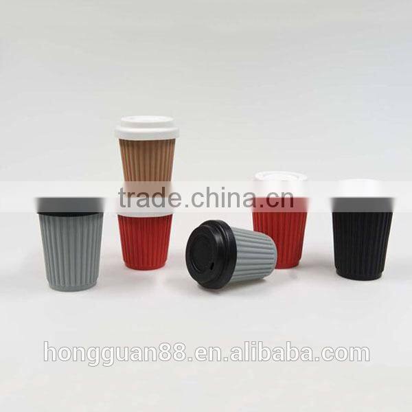 Elegant new Design silicone coffee cup with oem service