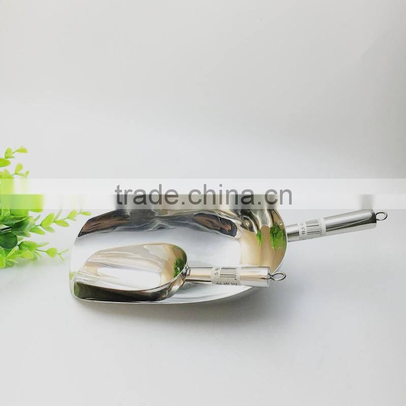 china high quality stainless steel ice scoop