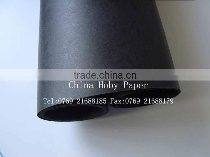 Black kraft paper