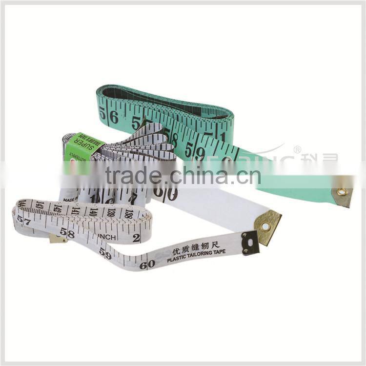 Butterfly Fibreglass Measure Tape 150cm * 1.3 cm Sewn Feet 60'' Tailor Tapes # HD1513