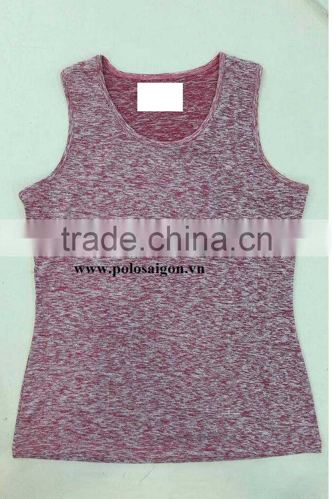 WOMEN TANK TOP ,CUSTOMIZE ORDER, HEATHER FABRIC 92% POLY-8%SPANDEX