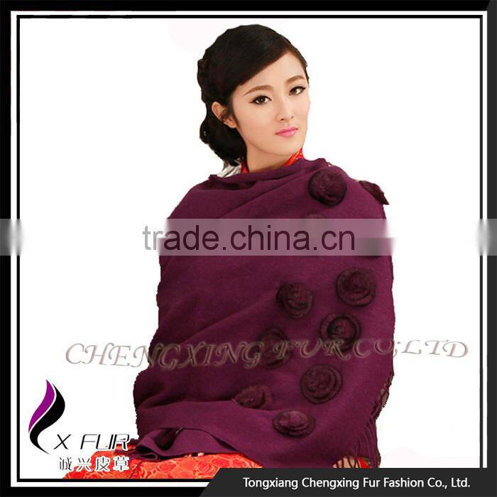 CX-B-P-36A Fashion Wholesale Comfortable Lady Scarf Pashmina Shawl