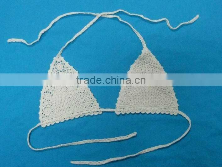 SEXY COTTON CROCHET BRA