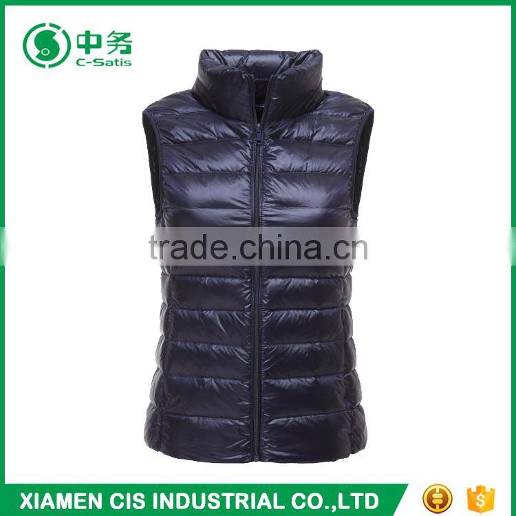 Latest Fashion Multi Color Keep Warm Women Winter Duck Down Vest for Sale