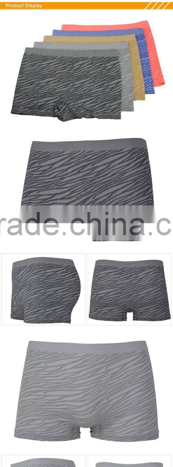 HSZ-0004 Unique underwear Design 90% nylon 10% spandex sexy underwear elastic waistband for addicted mens