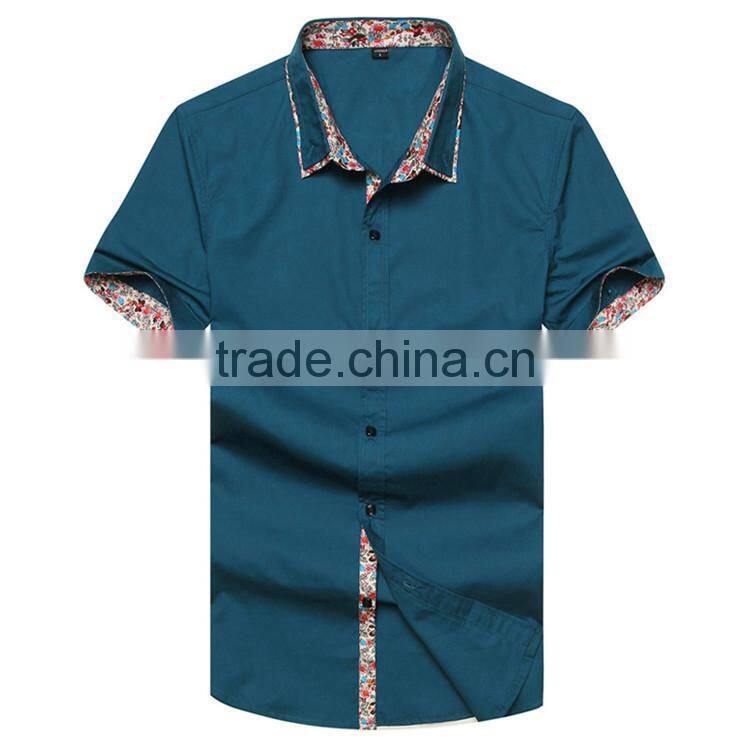 2015 100%cotton men fit business plaid dress shirt, striped shirt, cheap rugby shirt